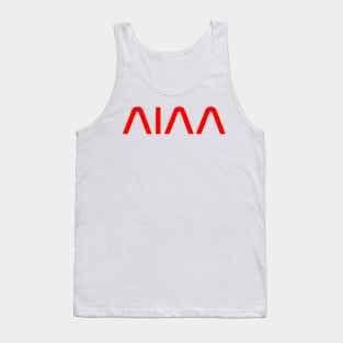 AIAA - Nasa Font Tank Top